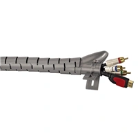 Hama trubice pro veden kabel, 1,5 m, 30 mm, stbrn
