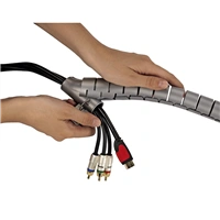 Hama trubice pro veden kabel, 1,5 m, 30 mm, stbrn