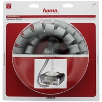 Hama trubice pro veden kabel, 1,5 m, 30 mm, stbrn