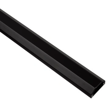 Hama Aluminium Cable Duct, angular, 110/5/2.6 cm, black