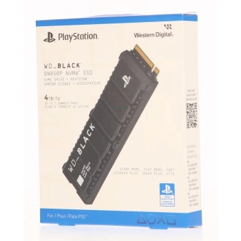 WD BLACK SN850P HEATSINK PCIe 4TB M2