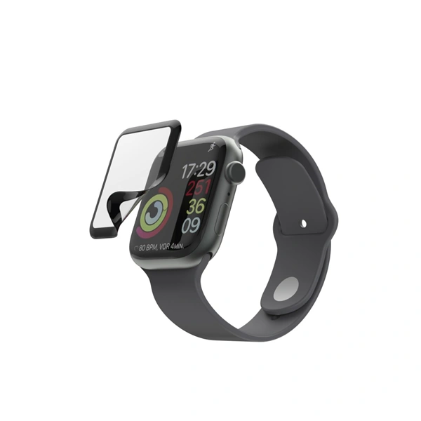 Hama Super Hybrid, ochrana displeje pro Apple Watch SE 3, 40 mm, D3O®, nerozbitná