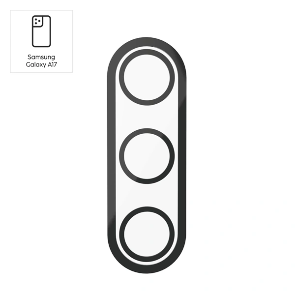 Hama Cam Protect, ochranné sklo fotoaparátu pro Samsung Galaxy A17, průhledné