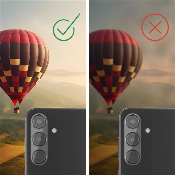 Hama Cam Protect, ochranné sklo fotoaparátu pro Samsung Galaxy A17, průhledné