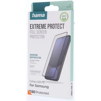 Hama Extreme Protect, ochranné sklo na displej pro Samsung Galaxy S25 FE, licence D3O®