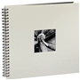 Hama album klasické spirálové FINE ART 36x32 cm, 50 stran, křídová (2. jakost)