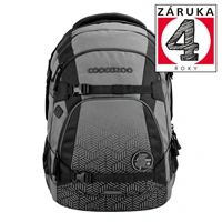 kolní batoh coocazoo MATE, Black Carbon, certifikát AGR