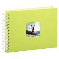 Hama album klasick spirlov FINE ART 24x17 cm, 50 stran, kiwi, bl listy