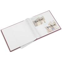 Hama album klasick spirlov FINE ART 28x24 cm, 50 stran, kiwi, bl listy