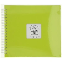 Hama album klasick spirlov FINE ART 28x24 cm, 50 stran, kiwi, bl listy