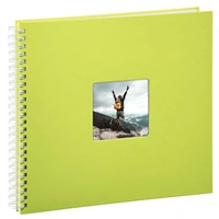 Hama album klasick spirlov FINE ART 36x32 cm, 50 stran, kiwi, bl listy