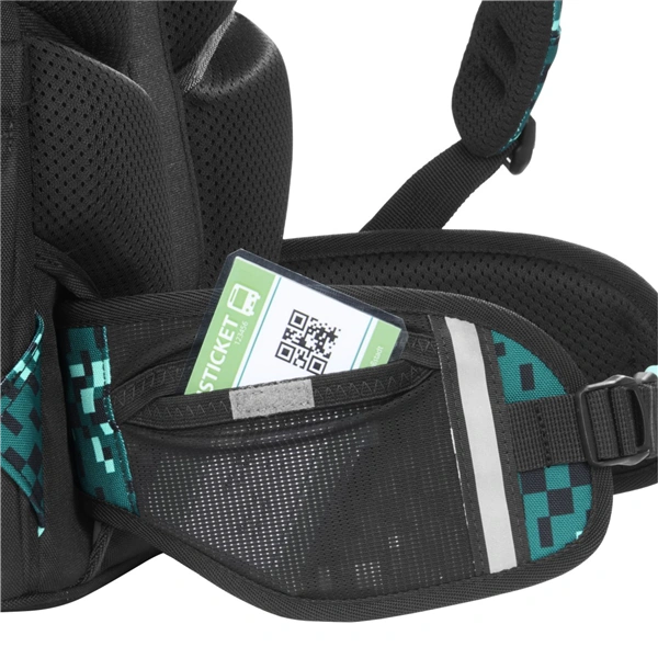 Školní batoh coocazoo PORTER, Pixel Blox, AGR certifikát