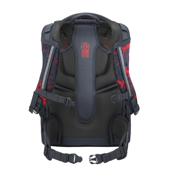 Školní batoh coocazoo MATE, Broken Black, AGR certifikát