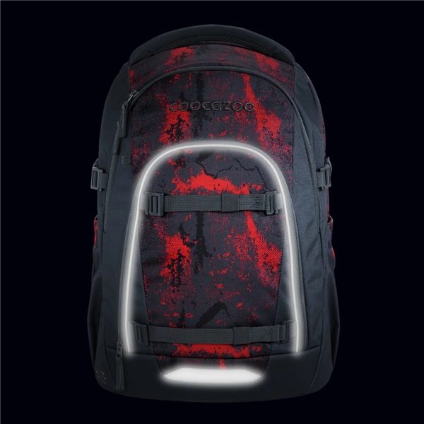 Školní batoh coocazoo MATE, Broken Black, AGR certifikát