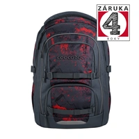 Školní batoh coocazoo PORTER, Broken Black, AGR certifikát