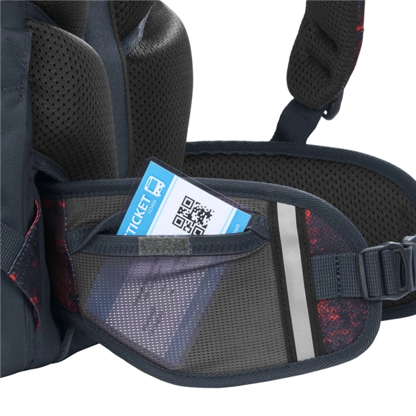 Školní batoh coocazoo PORTER, Broken Black, AGR certifikát