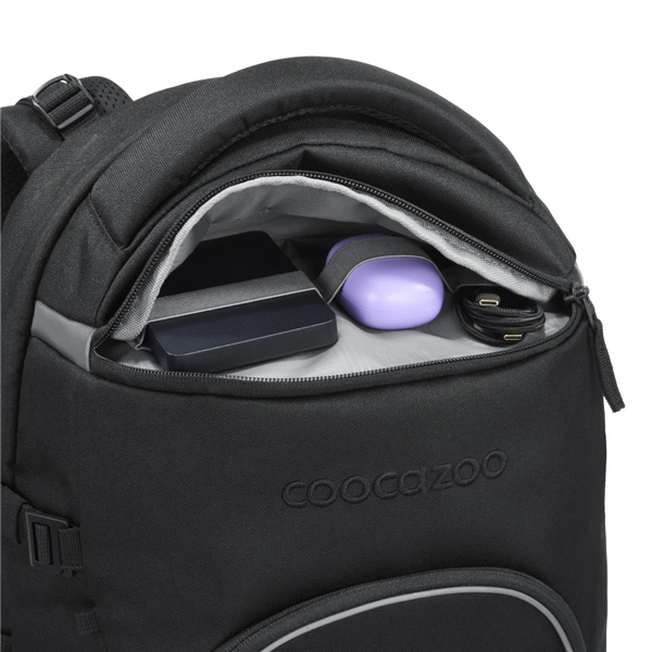 Školní batoh coocazoo BYTE, Black Coal, AGR certifikát