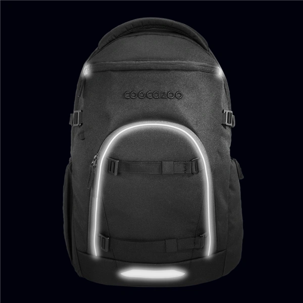 Školní batoh coocazoo BYTE, Black Coal, AGR certifikát