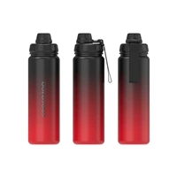 Izolovaná láhev na pití z nerezové oceli coocazoo 0,7 l, Gradient Red