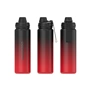 Izolovaná láhev na pití z nerezové oceli coocazoo 0,7 l, Gradient Red