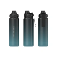Izolovaná láhev na pití z nerezové oceli coocazoo 0,7 l, Gradient Teal