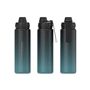 Izolovaná láhev na pití z nerezové oceli coocazoo 0,7 l, Gradient Teal