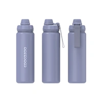 Izolovaná láhev na pití z nerezové oceli coocazoo 0,7 l, Lavender