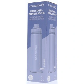 Izolovaná láhev na pití z nerezové oceli coocazoo 0,7 l, Lavender