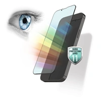 Hama Anti-Bluelight+Antibacterial, 3D ochranné sklo pro Apple iPhone 13/13 Pro