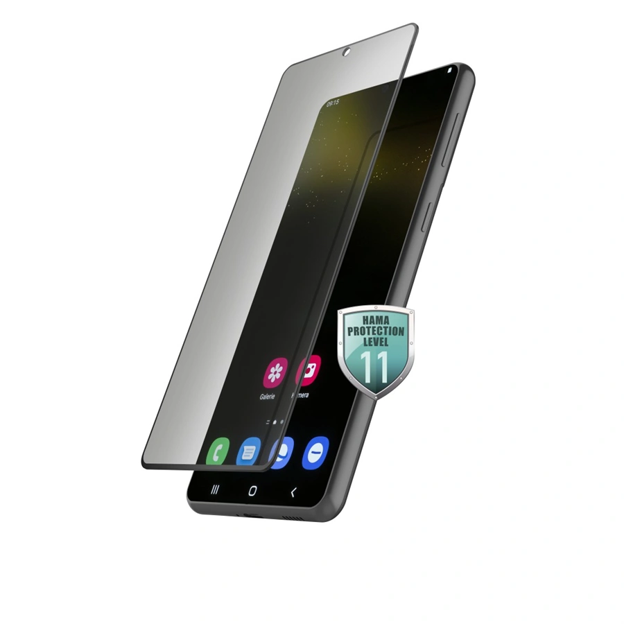 Hama Privacy, 3D ochranné sklo na displej pro Samsung Galaxy S22+/ S23+, funkce soukromí