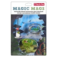 Doplňková sada obrázků MAGIC MAGS Divoký T-Rex Taro k aktovkám GRADE, SPACE, CLOUD, 2v1 a KID