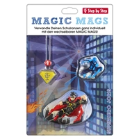 Doplkov sada obrzk MAGIC MAGS Superhrdina Joris k aktovkm GRADE, SPACE, CLOUD, 2v1 a KID