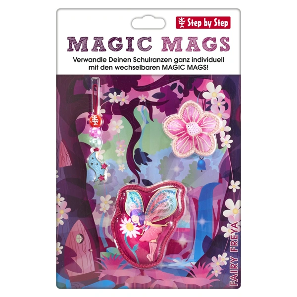Doplňková sada obrázků MAGIC MAGS Fairy Freya k aktovkám GRADE, SPACE, CLOUD, 2v1 a KID