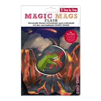 Blikajc obrzek Magic Mags Flash Dino Keno Step by Step GRADE, SPACE, CLOUD, 2v1 a KID