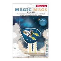 Blikajc obrzek Magic Mags Flash Raketa Ilay Step by Step GRADE, SPACE, CLOUD, 2v1 a KID