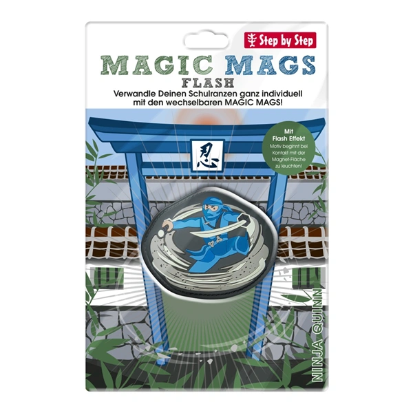 Blikající obrázek Magic Mags Flash Ninja Quinn Step by Step GRADE, SPACE, CLOUD, 2IN1 a KID