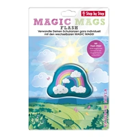 Blikajc obrzek Magic Mags Flash Duha Neyla Step by Step GRADE, SPACE, CLOUD, 2v1 a KID