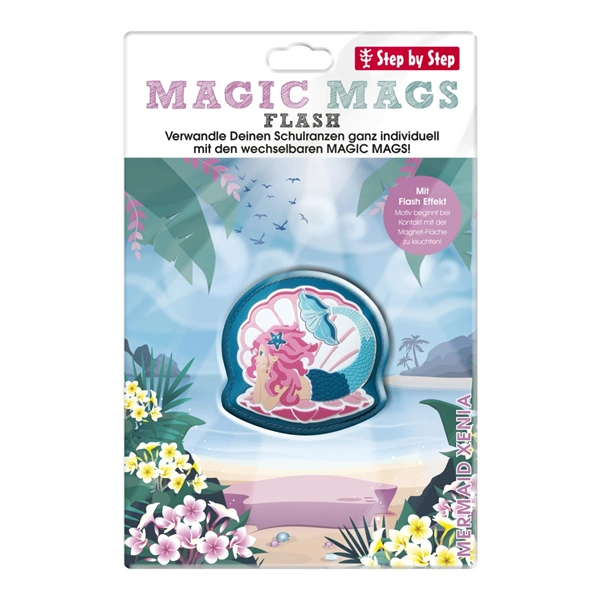 Blikající obrázek Magic Mags Flash Mermaid Xenia, Step by Step GRADE, SPACE, CLOUD, 2IN1 a KID