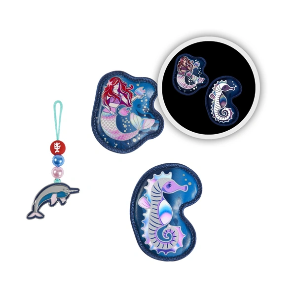 Doplňková sada obrázků MAGIC MAGS Seahorse Zoe k aktovkám GRADE, SPACE, CLOUD, 2v1 a KID