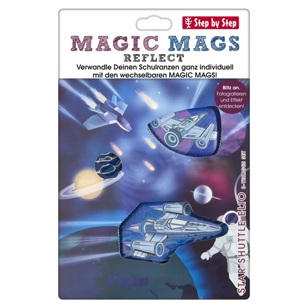 Doplňková sada obrázků MAGIC MAGS Shuttle Elio k aktovkám GRADE, SPACE, CLOUD, 2v1 a KID