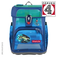 Školní aktovka Step by Step CLOUD OCEAN, Space Craft Spike - 5 dílný set, AGR certifikát