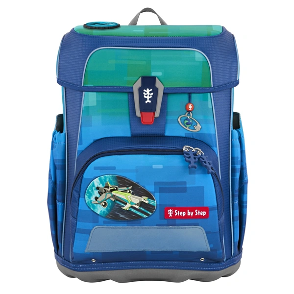 Školní aktovka Step by Step CLOUD OCEAN, Space Craft Spike - 5 dílný set, AGR certifikát