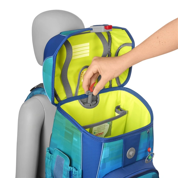 Školní aktovka Step by Step CLOUD OCEAN, Space Craft Spike - 5 dílný set, AGR certifikát