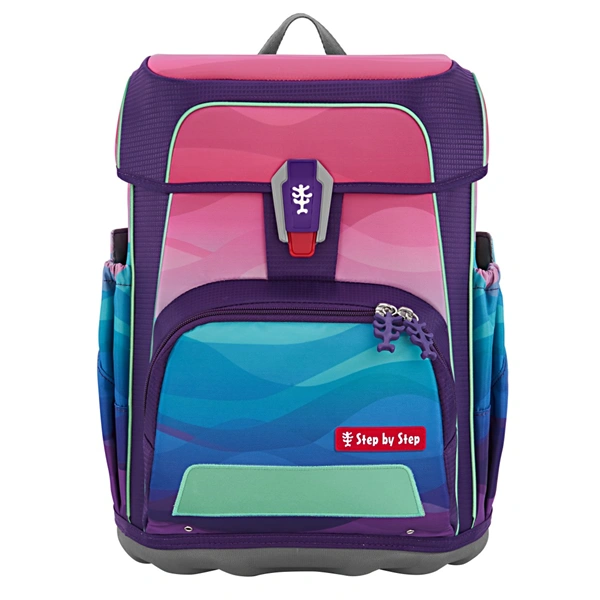 Školní aktovka Step by Step CLOUD OCEAN, Dolphin Lana - 5 dílný set, AGR certifikát