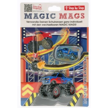 Doplňková sada obrázků MAGIC MAGS Monster Truck Rocky k aktovkám GRADE, SPACE, CLOUD, 2IN1 a KID