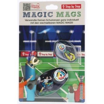 Doplňková sada obrázků MAGIC MAGS Soccer Ben k aktovkám GRADE, SPACE, CLOUD, 2IN1 a KID