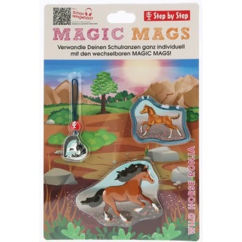 Doplňková sada obrázků MAGIC MAGS Wild Horse Ronja k aktovkám GRADE, SPACE, CLOUD, 2IN1 a KID