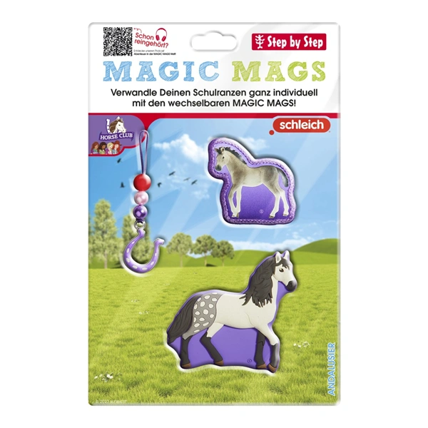 Doplňková sada obrázků MAGIC MAGS schleich, Horse Club, Andalusier