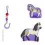 Doplňková sada obrázků MAGIC MAGS schleich, Horse Club, Andalusier