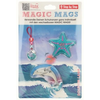 Doplňková sada obrázků MAGIC MAGS Dolphin Lana k aktovkám GRADE, SPACE, CLOUD, 2IN1 a KID